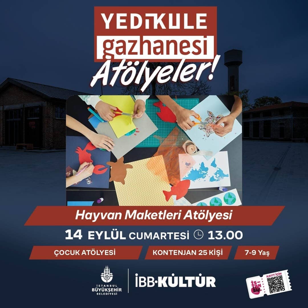 ibb kultur 14 eylul hayvam maskeleri atolyesi