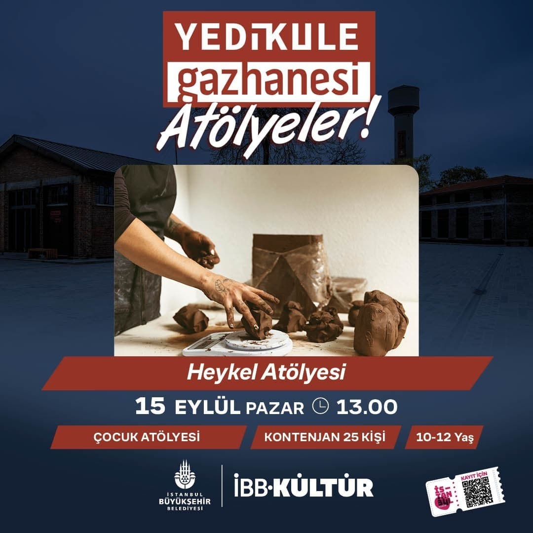 ibb kultur 15 eylul heykel atolyesi