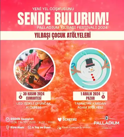 palladium atasehir avm 30 kasim 1 aralik