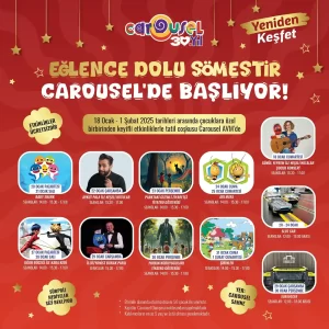 carousel avm ara tatil etkinlikleri 2