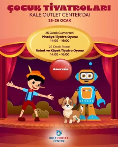 Kale Outlet Center'da Ücretsiz Çocuk Tiyatroları 2025 1 kale outlet avm 2526 ocak ucretsiz cocuk tiyatrolari