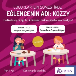 kozzy avm 25 ocak 26 ocak