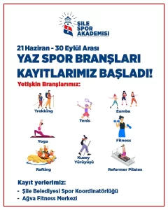 Şile Yaz Spor Eğitimleri 2025 - Şile Belediyesi 1 sile belediyesi yaz spor okullari 2