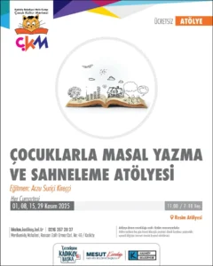 kadikoy belediyesi kasim ayi cocuklarla masal yazma ve sahneleme atolyesi