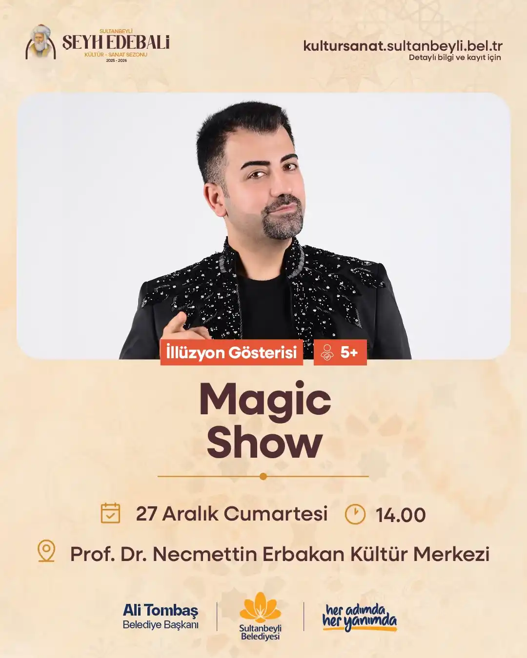sultanbeyli belediyesi 27 aralik magic show
