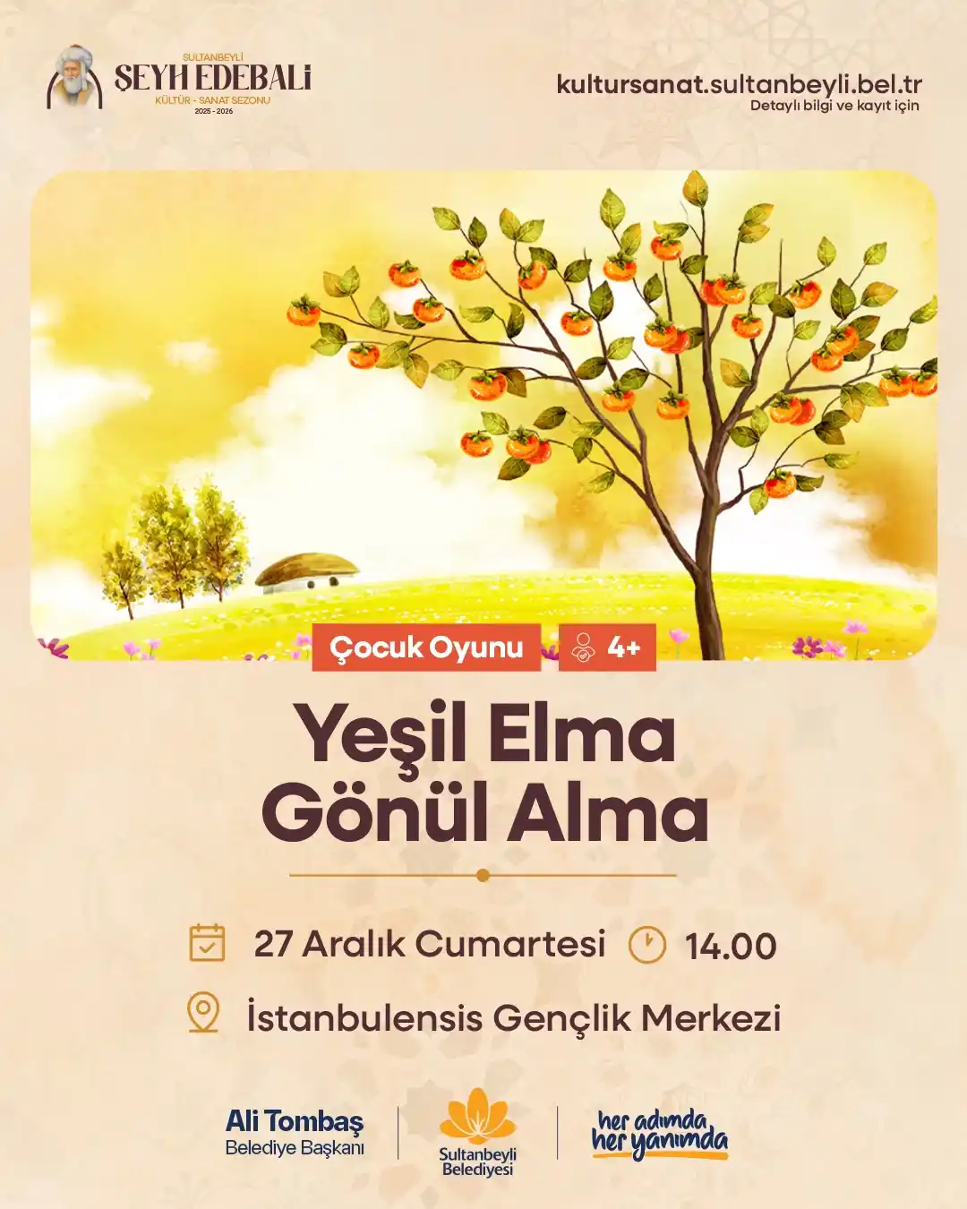 sultanbeyli belediyesi 27 aralik yesil elma gonul alma